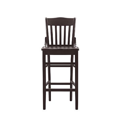 Linon Jace Bar Stool 2-piece Set