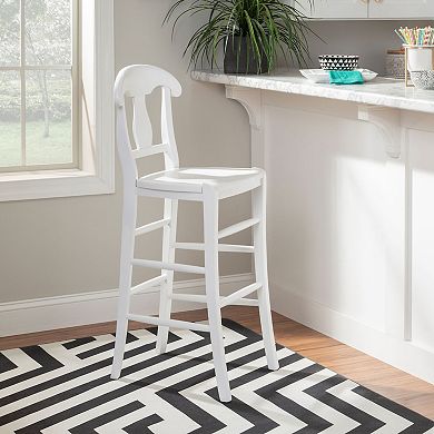 Linon Vander Counter Stool 2-piece Set