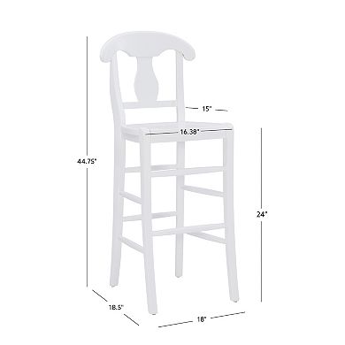 Linon Vander Counter Stool 2-piece Set