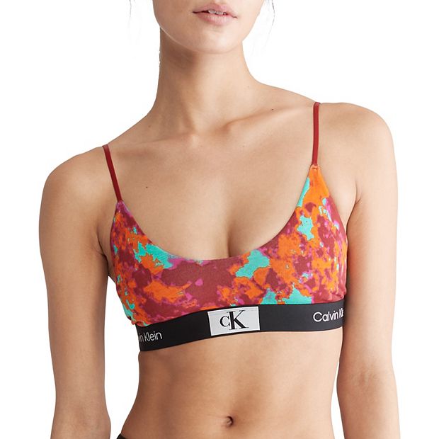 Calvin Klein - The Calvin Klein 1996 Unlined Triangle Bralette and