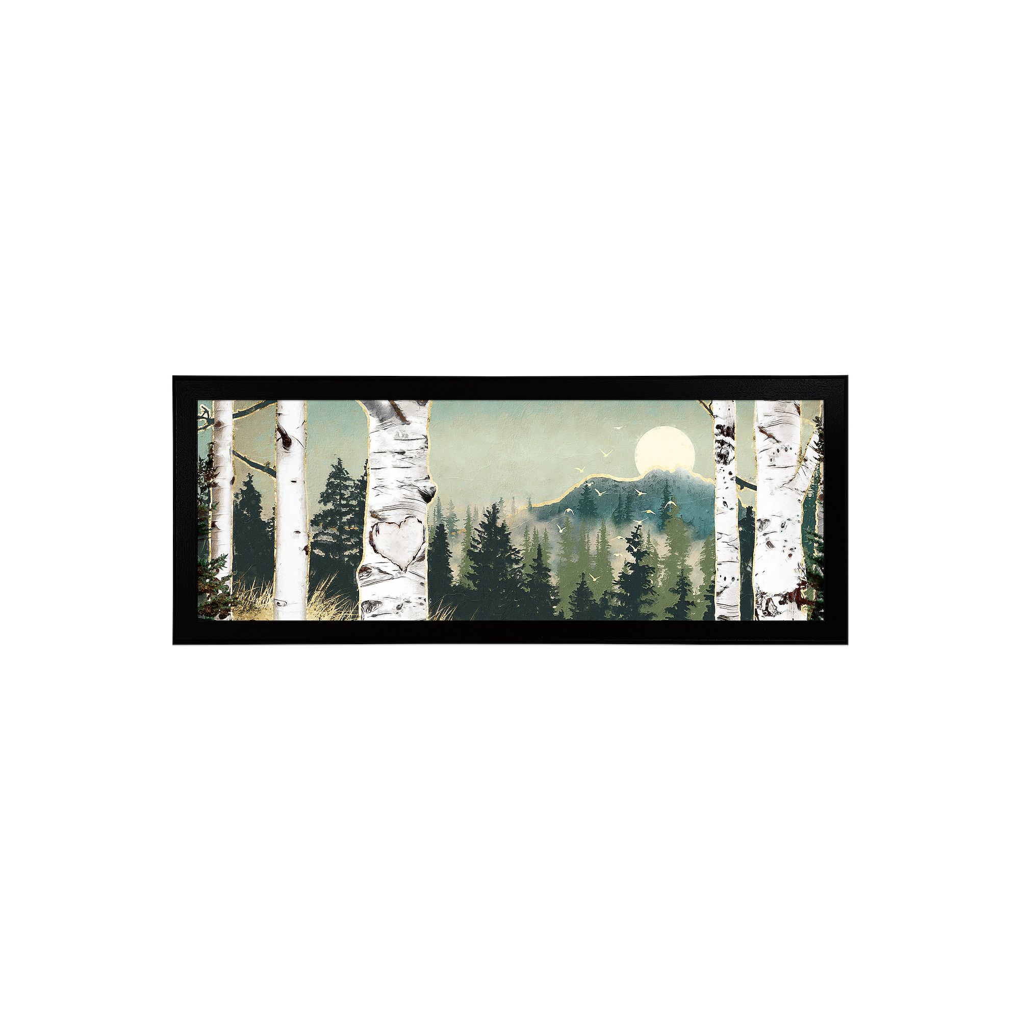 Personal-Prints Backcountry Woods Framed Wall Art, Multi