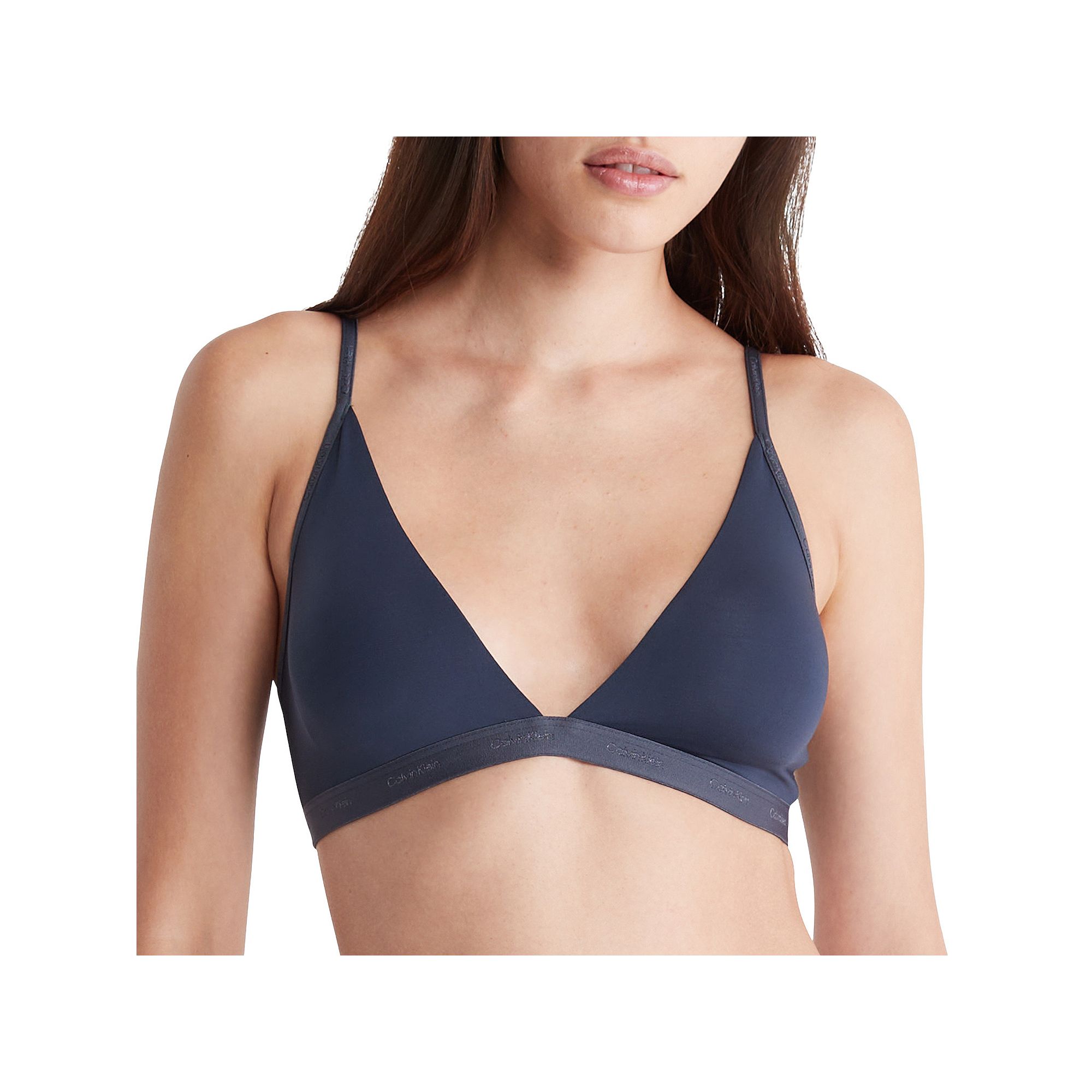 Womens Calvin Klein Form to Body Lightly Lined Bralette QF6758, Size: XS, 