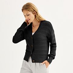 Buy White & Black Sweaters & Cardigans for Women by AJIO Online