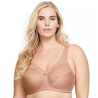 Plus Size Glamorise Full Figure MagicLift Natural Shape Wireless Support Bra 1010