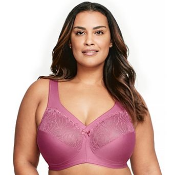 Plus Size Glamorise Full Figure MagicLift Natural Shape Wireless Support Bra 1010