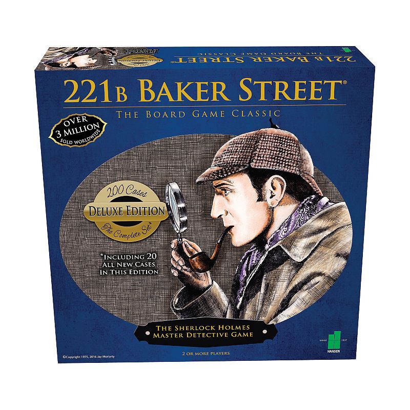John N. Hansen Co. 221B Baker Street The Master Detective Game Deluxe Editi
