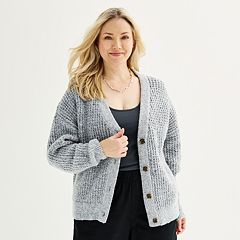 Kohls womens white on sale sweaters