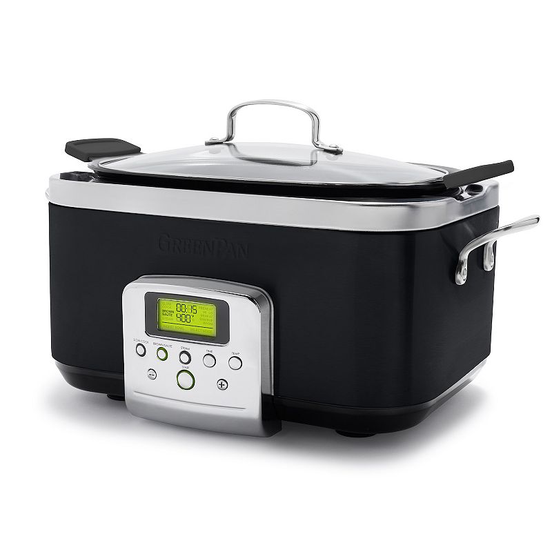 GreenPan Elite 6-Quart Slow Cooker | Black