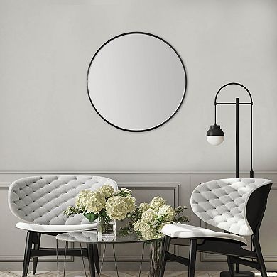 La Pastiche Alais Round Framed Wall Mirror