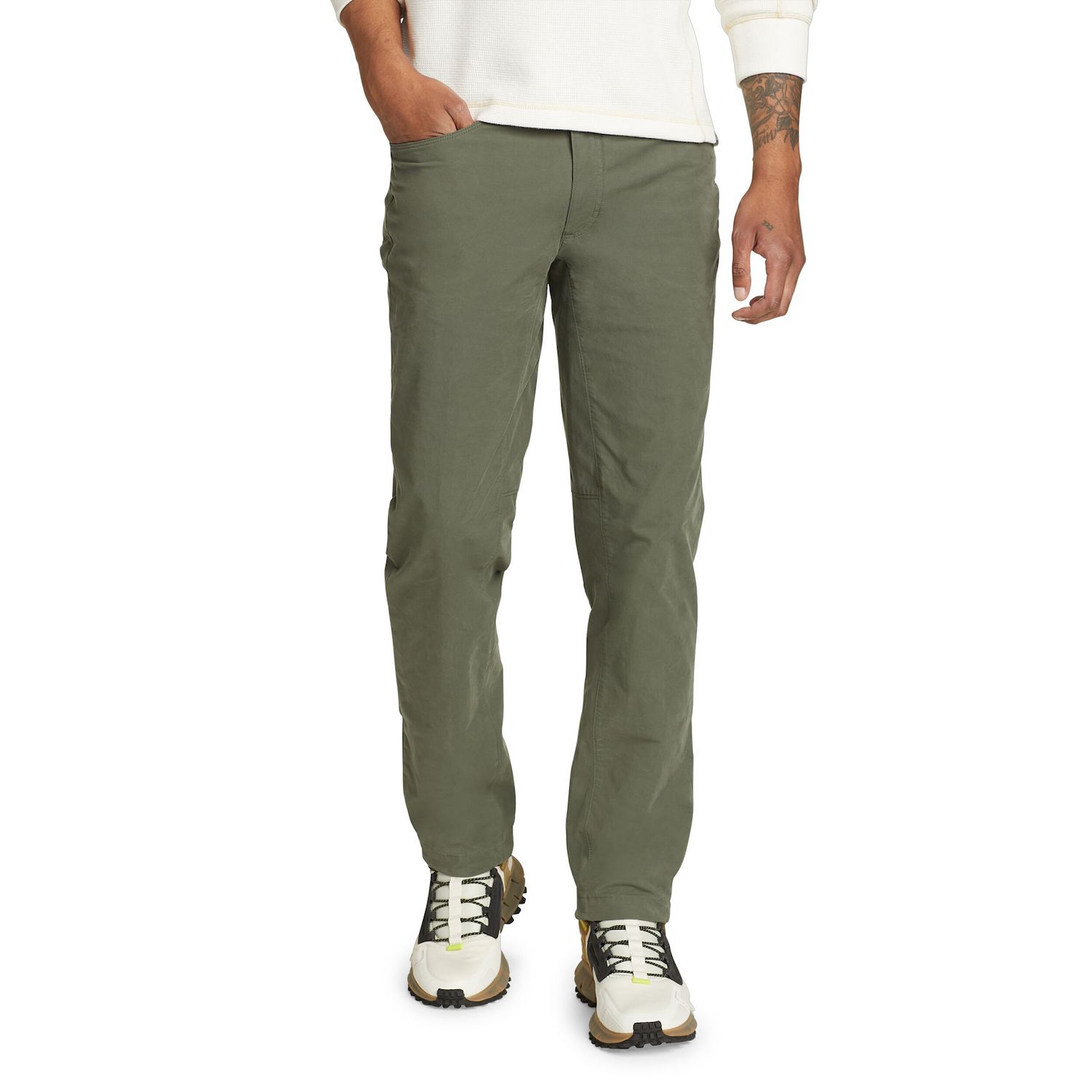 Camisa Eddie Bauer Voyager Flex Manga Curta - Tecido Elástico FPS 50 - Controle Odor