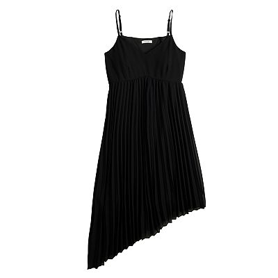 Women's Nine West Pleated A-Line Midi Dress