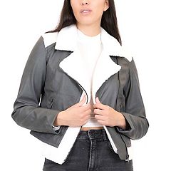 Kohl's leather shop jacket juniors