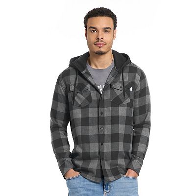 Mens plaid sweatshirt online