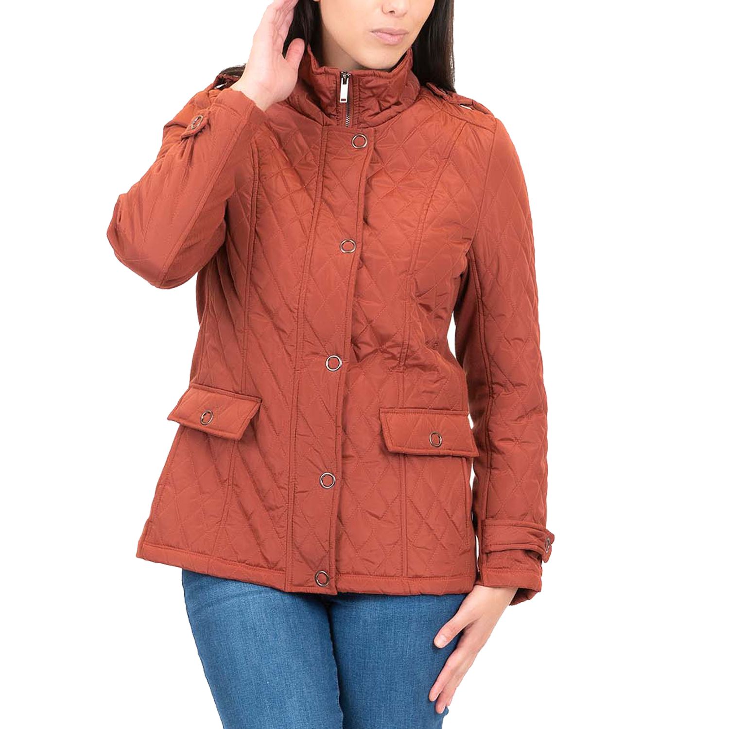 Kohls on sale quilted jackets