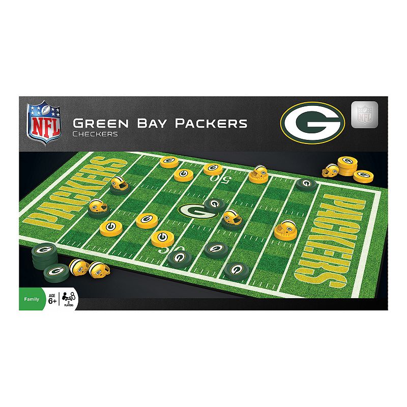 NFL Green Bay Packers Checkers, Multicolor