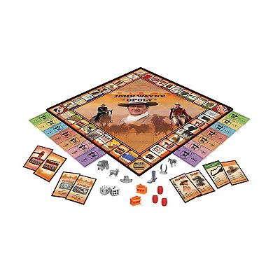 Masterpieces Puzzles John Wayne-Opoly Collector's Edition Set