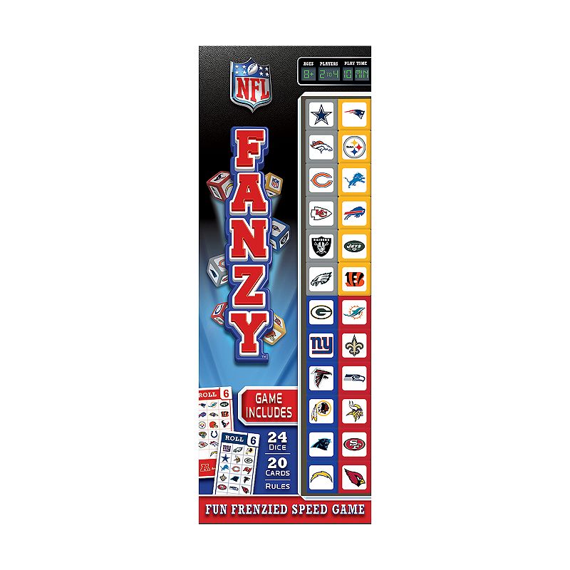 51144719 Masterpieces Puzzles NFL Fanzy Dice Game, Multicol sku 51144719