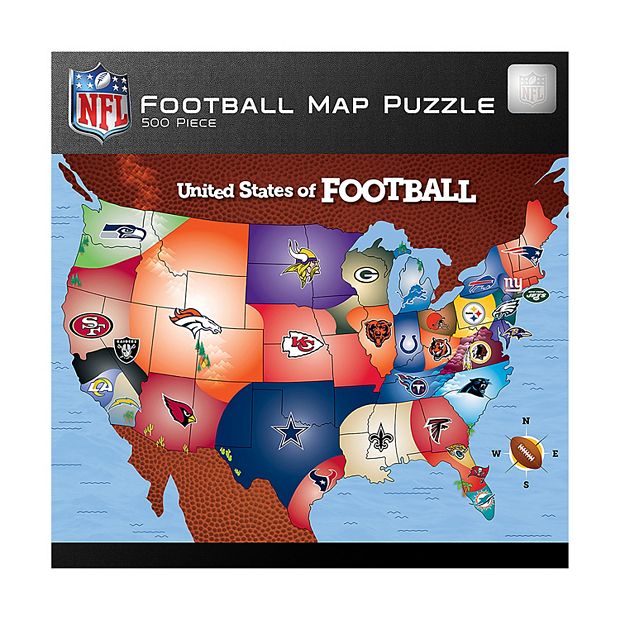 NFL Map, Teams