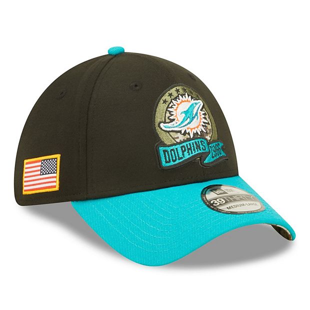 Miami Dolphins New Era 2022 Salute to Service 9FORTY Cap