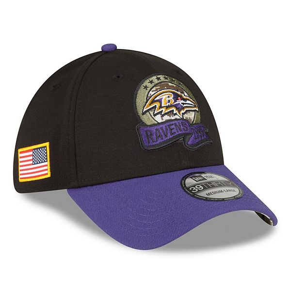 Baltimore Ravens New Era Infant Team My First 9TWENTY Flex Hat - Black