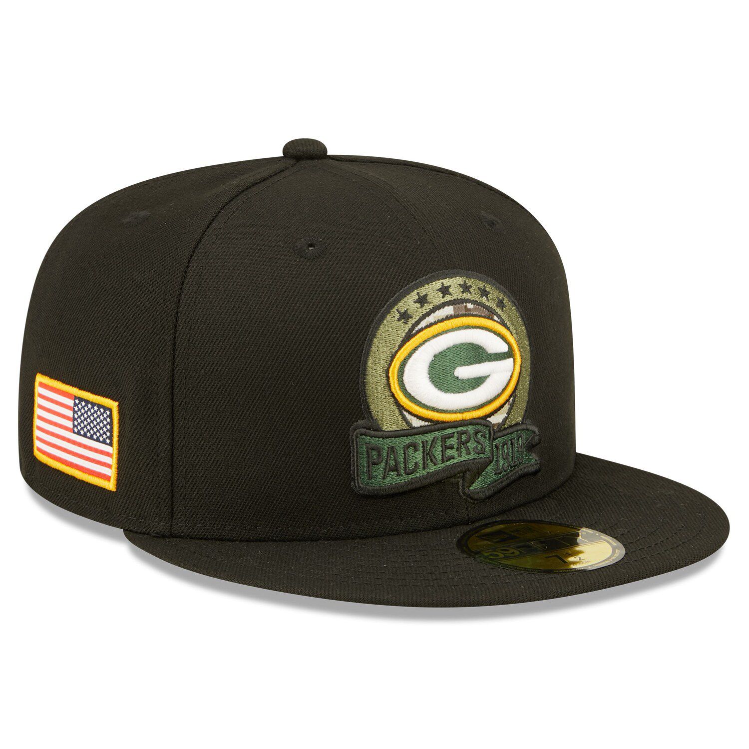 Packers '22 Sideline Ink 950 Snapback Hat - Green