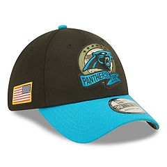 Men's Carolina Panthers '47 Black Keep Pounding Clean Up Adjustable Hat