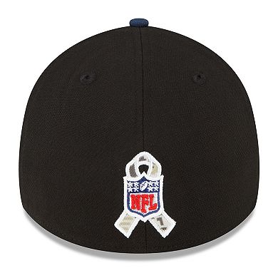 Men's New Era Black/Navy Tennessee Titans 2022 Salute To Service 39THIRTY Flex Hat