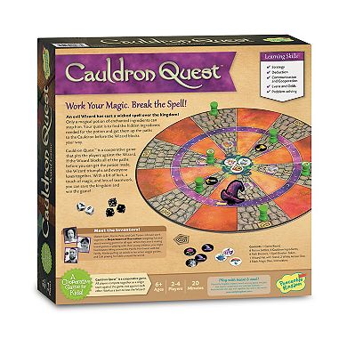 Peaceable Kingdom Cauldron Quest Board Game
