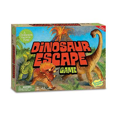 Parts Only* Peaceable Kingdom - Dinosaur Escape Game - A Cooperative