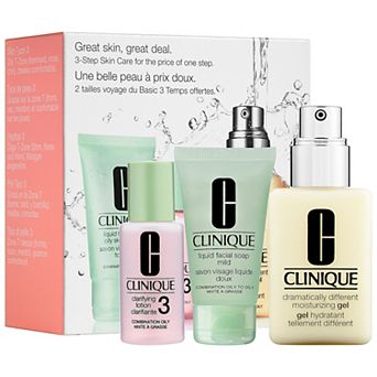 CLINIQUE Great Skin, Great Deal Skincare Set for Combination Oily Skin