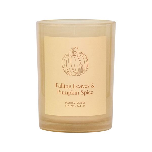Sonoma Goods For Life® Falling Leaves & Pumpkin Spice 8oz. Jar Candle