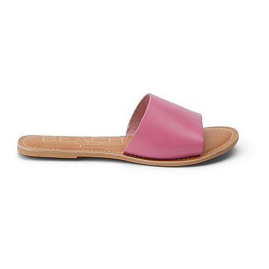 Beach by Matisse Cabana Women's Leather Slide Sandals