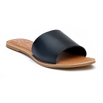 Beach by Matisse Cabana Women's Leather Slide Sandals