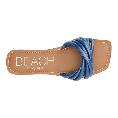 Beach by Matisse Gale Women's Leather Slide Sandals