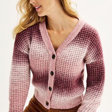 Women's Sonoma Goods For Life® Cozy Button Front Cardigan 