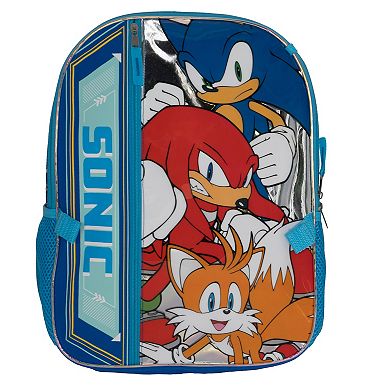 Sonic The Hedgehog 5 Piece Backpack & Lunch Box Set