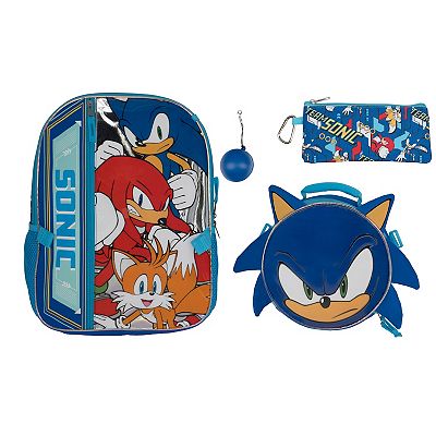 Sonic the hedgehog backpack orders and lunch box