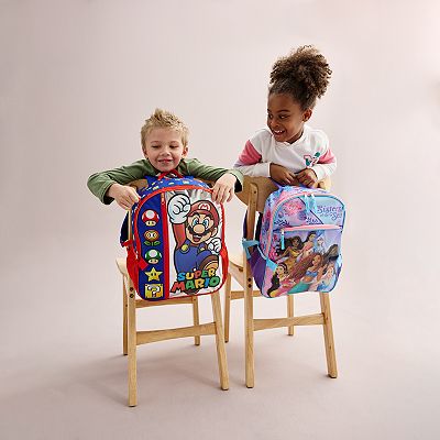 Super Mario Bros. 5 Piece Backpack Lunch Box Set