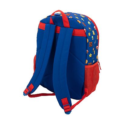 Super Mario Bros. 5 Piece Backpack & Lunch Box Set