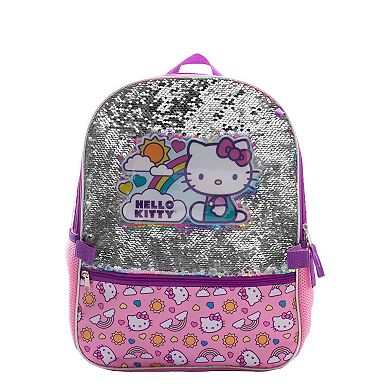 Hello Kitty 5 Piece Backpack & Lunch Box Set