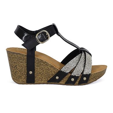 Yoki Netta-67 Women's Wedge Sandals