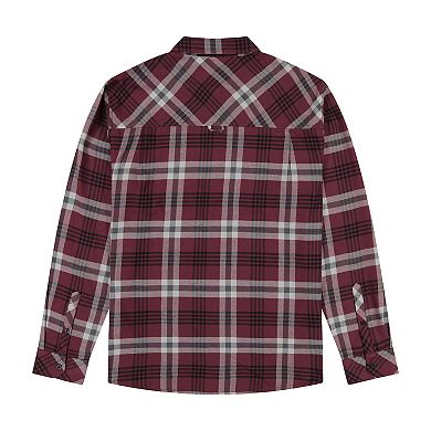 Hurley Men's Plaid Button-Up Flannel Shirt