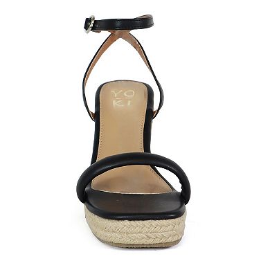 Yoki Danifer-26 Women's Wedge Sandals