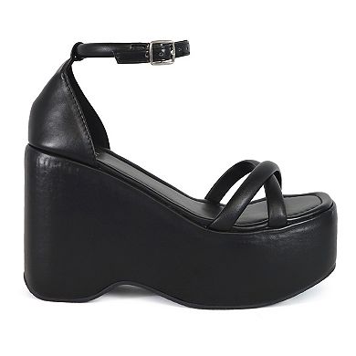 Yoki Dusky-11 Women's Wedge Sandals