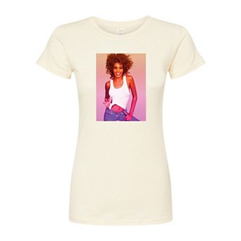 Juniors' Whitney Houston Fitted Tee