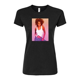 Juniors' Whitney Houston Fitted Tee