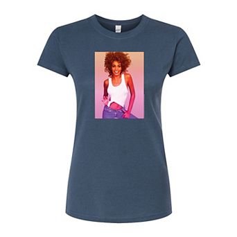 Juniors' Whitney Houston Fitted Tee