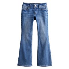 Girls Wide Leg Jeans Children's Casual Pants Spring and Autumn Denim  Trousers Kids Fashion Loose Denim Pants 4-12 Yrs