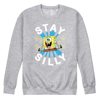 Men's SpongeBob SquarePants Stay Silly Sweatshirt