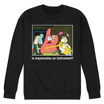 Men's SpongeBob SquarePants Mayo Instrument Sweatshirt